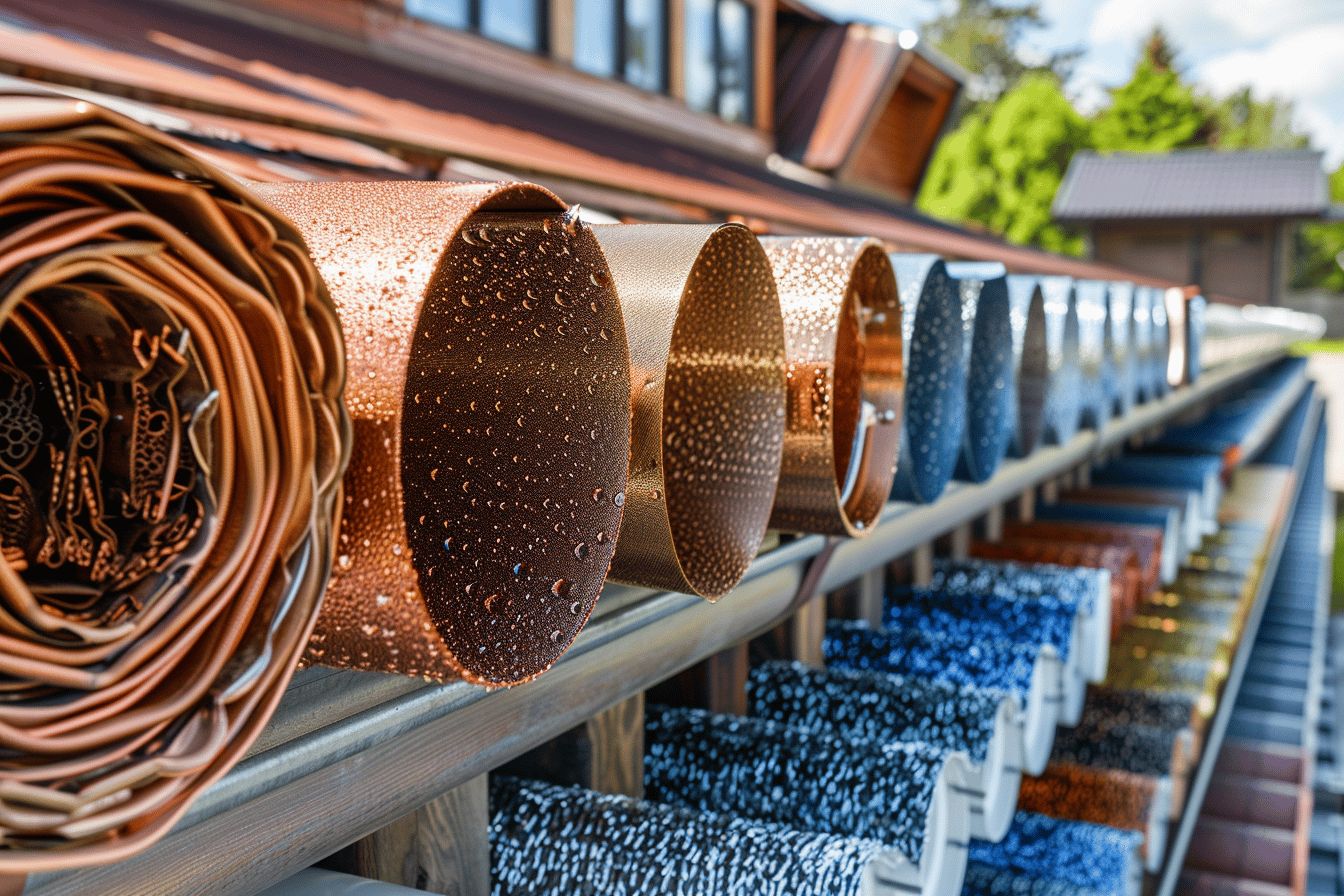 Quels matériaux sont les plus durables pour les gouttières ?