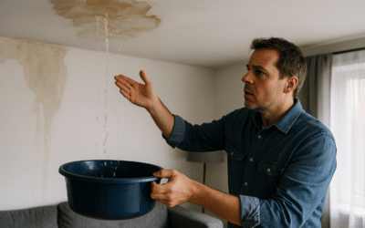 Fuite toiture : comment réagir face à une infiltration d’eau ?